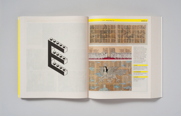 Younger than Jesus Artist Directory #yellow #alphabet #editorial