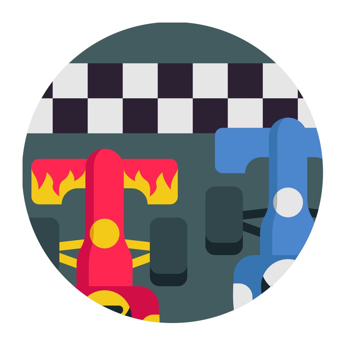 See more icon inspiration related to proof, race, photo finish, sports and competition, formula one, evidence, formula 1, winner and car on Flaticon.