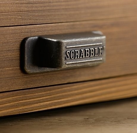 Vintage Edition Scrabble® | Our Vintage Games | Restoration Hardware #packaging #scrabble