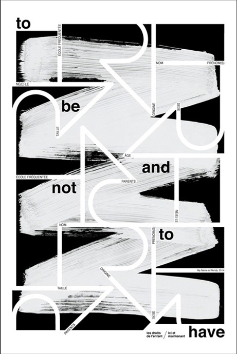 Droits de l'Enfant, by Studio My Name Is Wendy