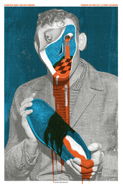 GigPosters.com Blood Red Shoes #screen #print #poster