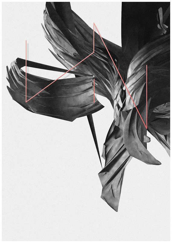 Tumblr #flower #lines #grey