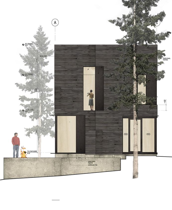 Little House | Black Cabin by MW Works