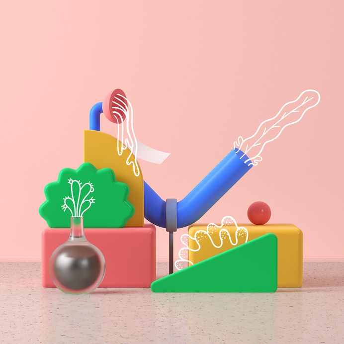 As part of a personal project, Cristian Malagón Garcia and Nuria Madrid aimed to find a way to integrate hand-drawn illustration with 3D graphics. Find more of the most beautiful designs on mindsparklemag.com