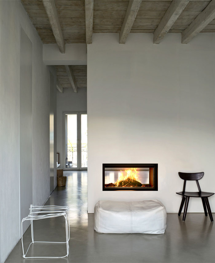 New Pellet and Wood Burning Stoves by MCZ and Sergio Leoni - InteriorZine