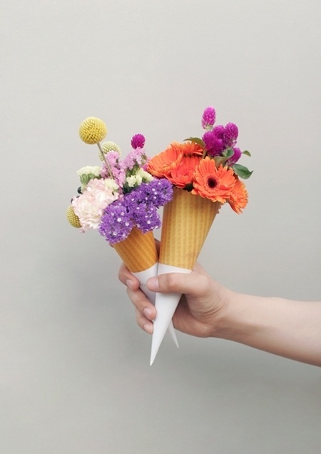 Flower Cone | The Design Ark #flower #cone