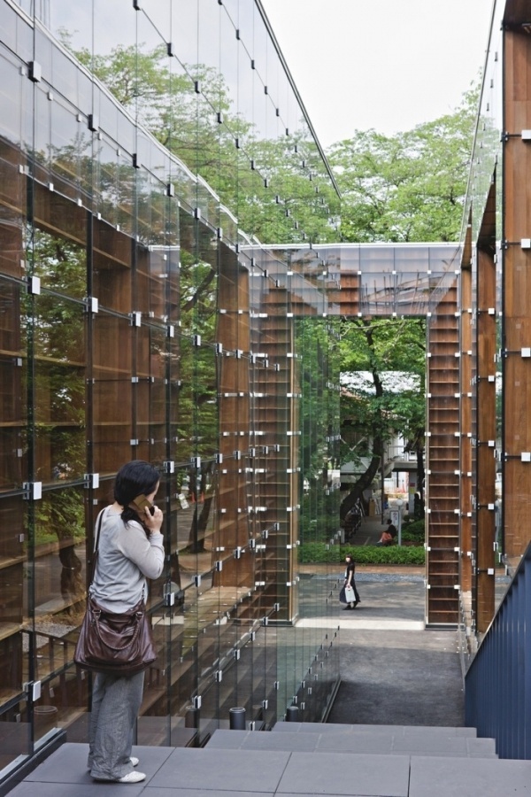 Sou Fujimoto: Bricks of paper and ink #libary #building #books
