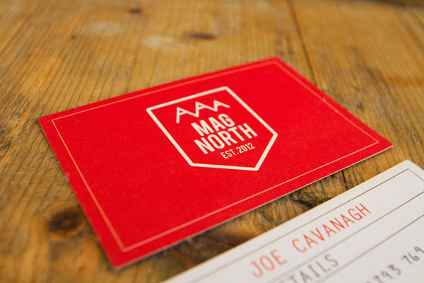 Mag North Brand Identity #mag #north #events #business #branding #adventure #emblem #travel #map #magnetic #sports #extreme #snowboard #logo #compass #cards