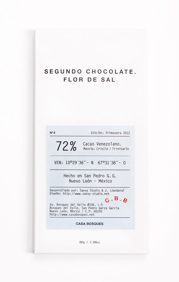 CASA BOSQUES CHOCOLATES on Behance