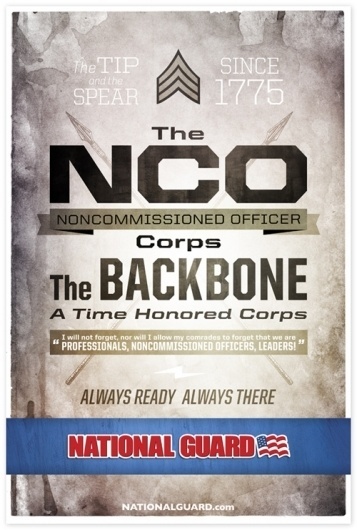 National Guard | various posters on the Behance Network #guard #racepony #national #nco