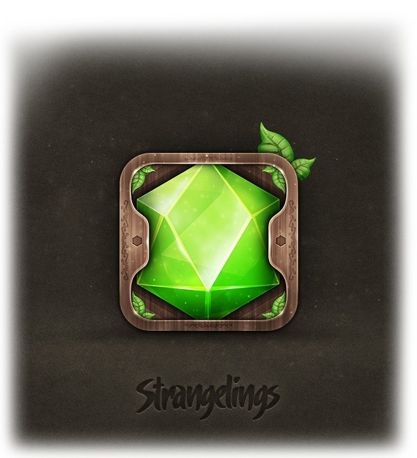 Strangelings on Behance #ipad #design #icons #iphone #app