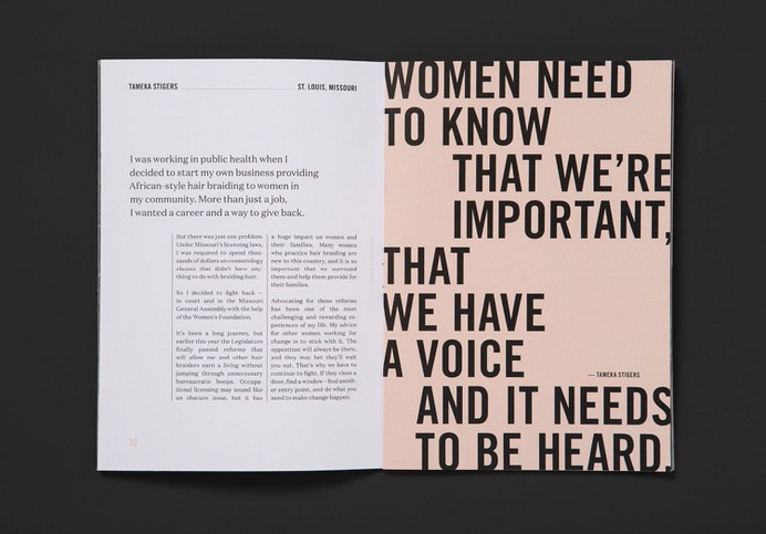 Women's Foundation Annual Event - Mindsparkle Mag Design Ranch designed the identity for Women's Foundation Annual Event. #logo #packaging #identity #branding #design #color #photography #graphic #design #gallery #blog #project #mindsparkle #mag #beautiful #portfolio #designer