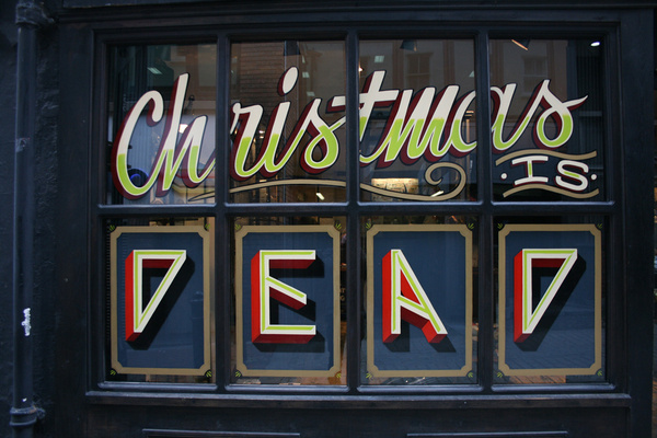 Ornamental Conifer: SIGNS #lettering #sign #ornamental #painting #conifer #hand