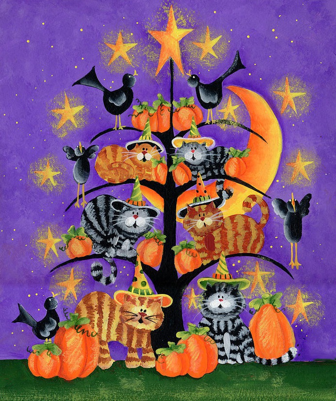 beginner easy halloween paintings & paint by numbers #painting