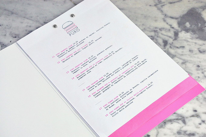 Puro #stationary #branding #restaurant