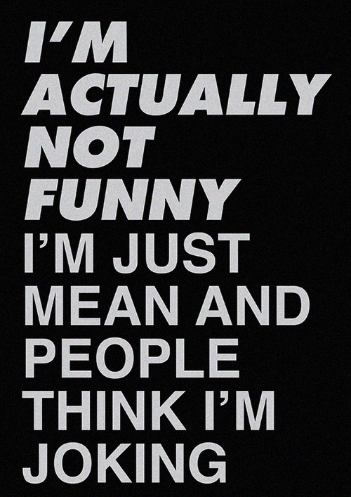 mean #mean #sentence #funny #quotes