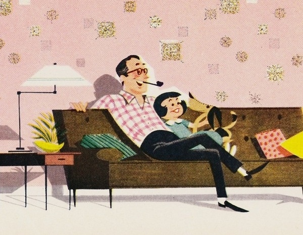 Vintage Ads of the 1950s #daughter #father #and