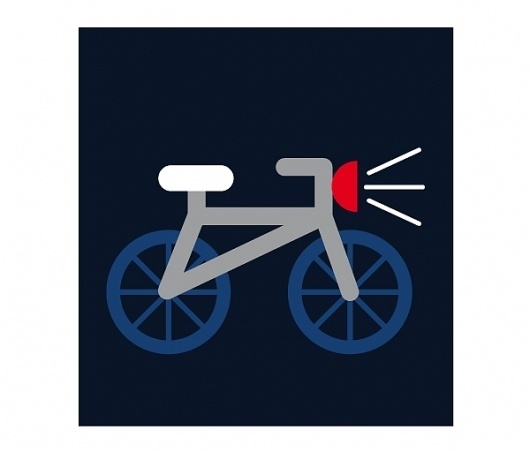 UP AND DOWN - OLD AND NEW on the Behance Network #illustration #bike