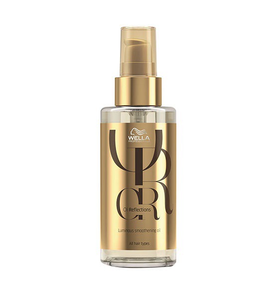 How do you use Wella oil reflections luminous smoothing oil?