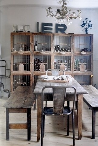 FFFFOUND! | Xote #interior #letters #chair #design #wine #vintage #table