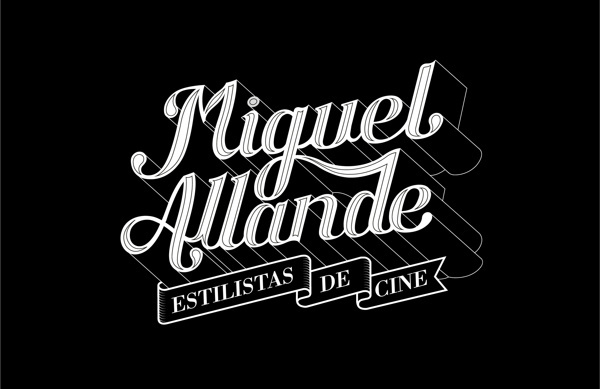 Miguel Allande Branding #typography