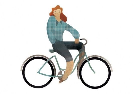 Andrew Lyons #bicycle #illustration #vector #bike