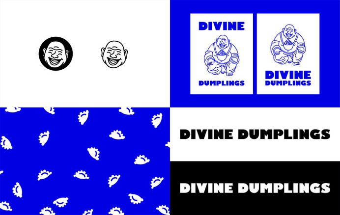 We were hired by a Toronto-based digital restaurant to create a brand identity, print and digital applications for their launch. The inspiration for the identity came from the story of the semi-historical Chinese monk, Budai, who allegedly lived in 10th century China.