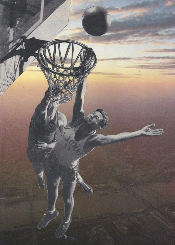 Gareth Halliday Creates Stunning Collage Art Made With Vintage Papers