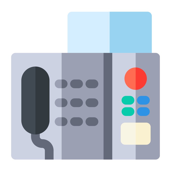 See more icon inspiration related to fax, telephone call, phone call, office material, electronics, conversation, communications, vintage, phone, telephone and technology on Flaticon.
