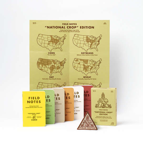 Field Notes Crop Notebook Set #field #crops #map #notes #stationery #agriculture