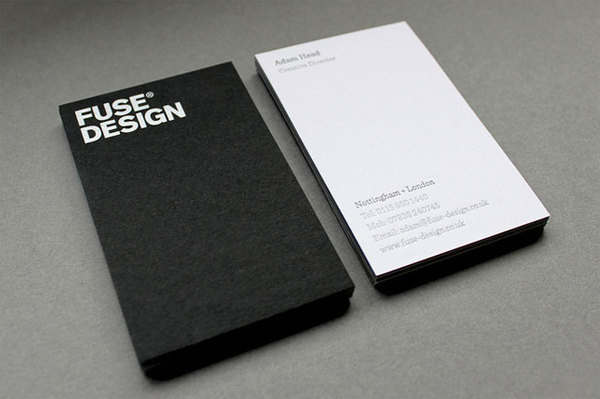 fuse #white #branding #design #letterpress #black #and