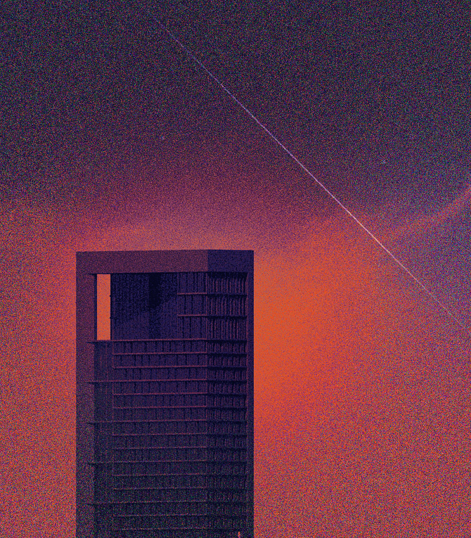 Sleepy Town - lilidesbellons #graphic #noise