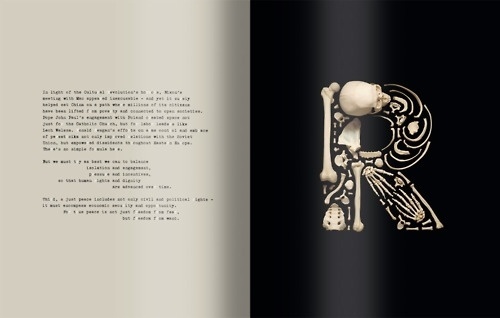 Tumblr #robert #thirst #francois #book #the #stop #violence #bones #editorial #typography