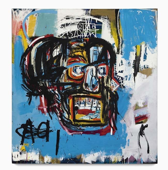 Is this Basquiat worth $110.5 Million? #jeanmichelbasquiat #basquiat