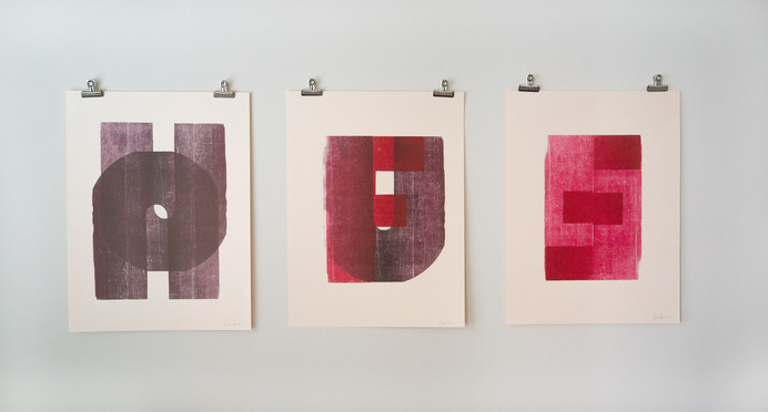 Wood type prints by Dirk Fowler #dirk #print #wood #type #fowler
