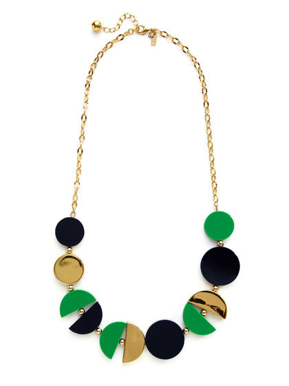 kate spade new york Green #green #spade #gold #necklace #kate