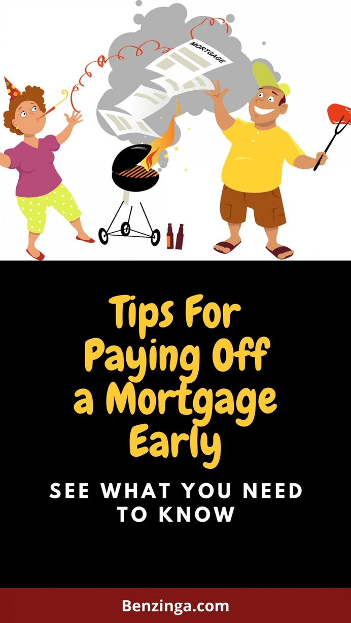 Tips On How to Pay Off a Home Mortgage Early Infographic