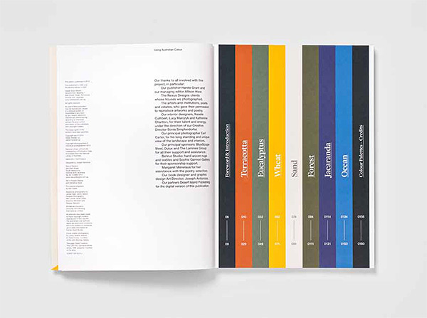 Using Australian Colour #theme #australia #book