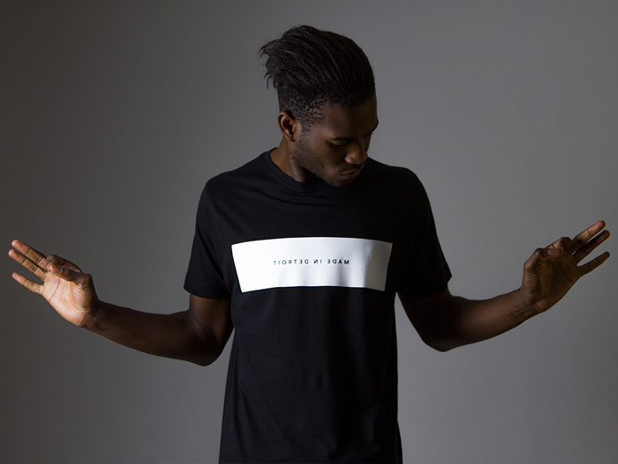 Made In Detroit reverse print t-shirt by Wasted Heroes. #tshirt #fashion #detroit