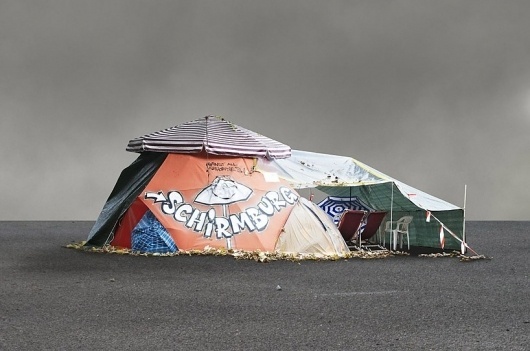 tent city at stuttgart 21 by frank bayh & steff rosenberger-ochs #tent