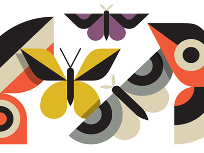 Butterflies2, Doublenaut #illustration