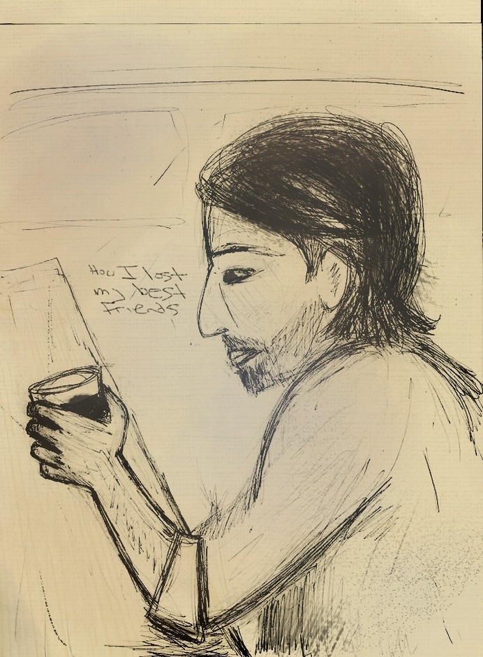 Sketch #how #my #best #lost #friends