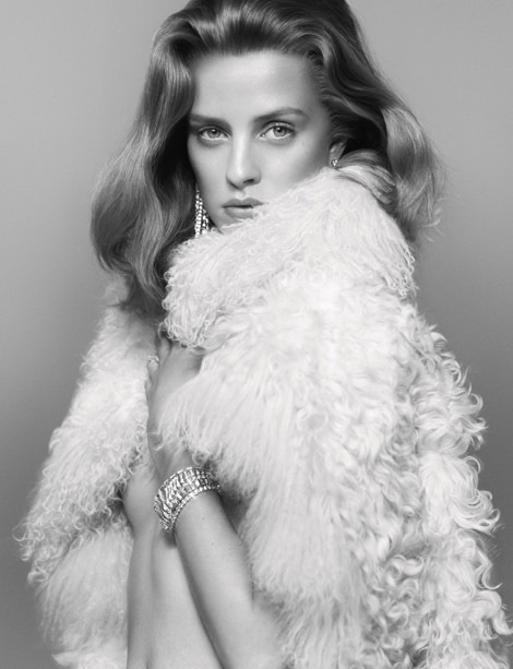 Julia Frauche by Benjamin Lennox for Numero Magazine #model #girl #photography #portrait #fashion