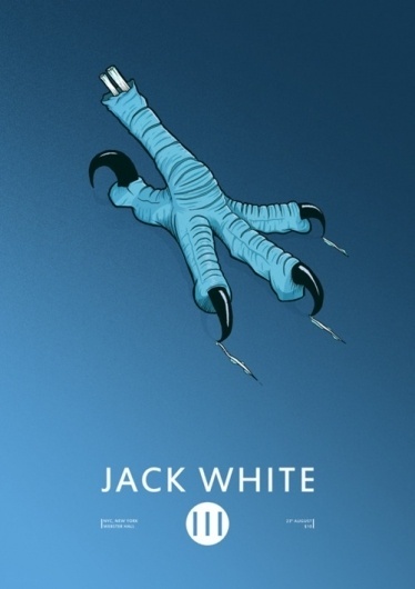 The Rotten Riddlers #gig #jack #white #poster