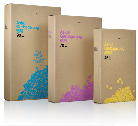 TheDieline.com: Askul #packaging