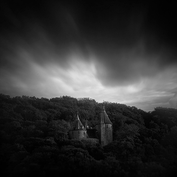 Castles made of sand... on Behance #white #black #photography #sand #and #castle