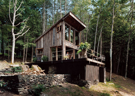 CJWHO ™ (Unplugged by Scott Newkirk A one room cabin in...) #design #interiors #yulan #wood #architecture #york #scott #newkirk #new