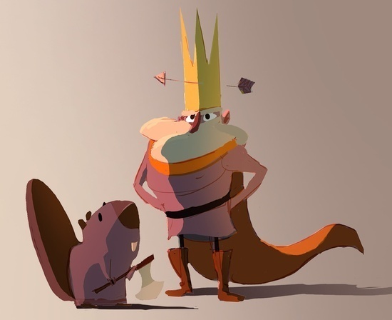 King & biver #animation #biver #character #king