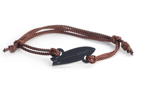 Surf Kemono #bracelet/ #wristlet - #surfboard - black edition - limited - #sea #surf