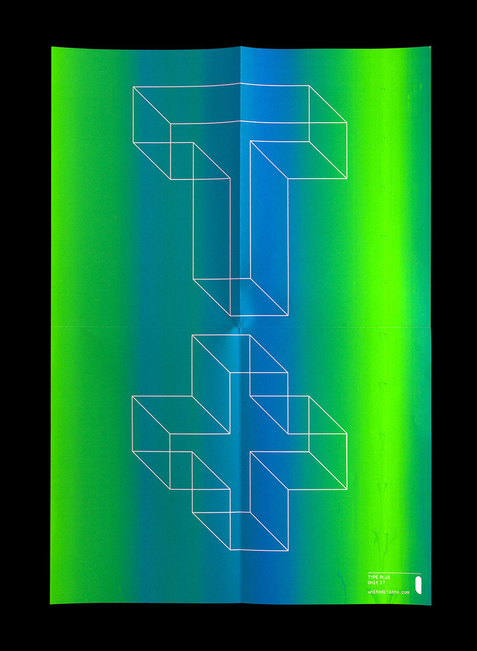 T+ #3d #typography